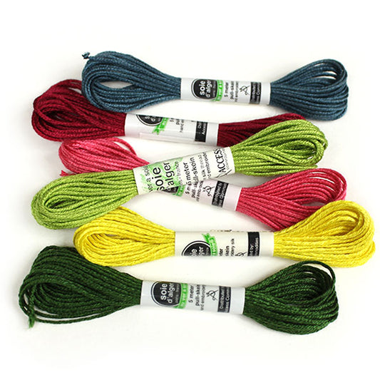 CAVALCADE *EXCLUSIVE* Au Ver à Soie 7 Strand Silk Alger Thread for Hand Embroidery