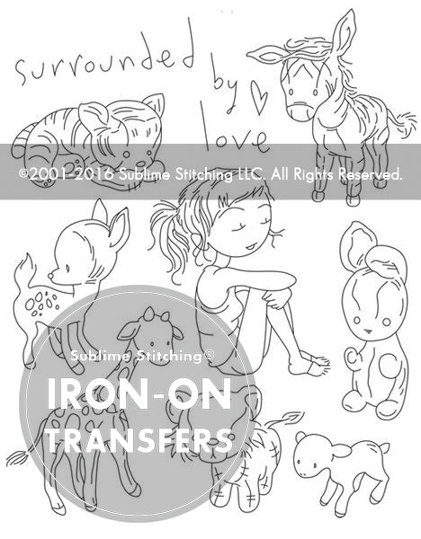 BEST FRIENDS - 3 Themes Embroidery Patterns