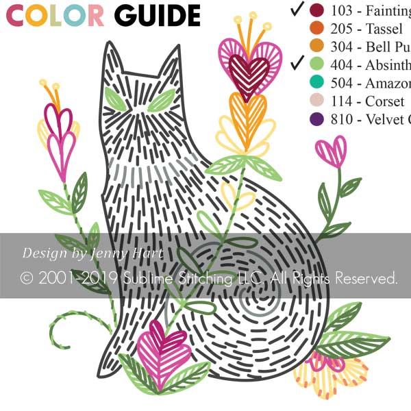 Mysterious Guest Black Cat PDF Pattern