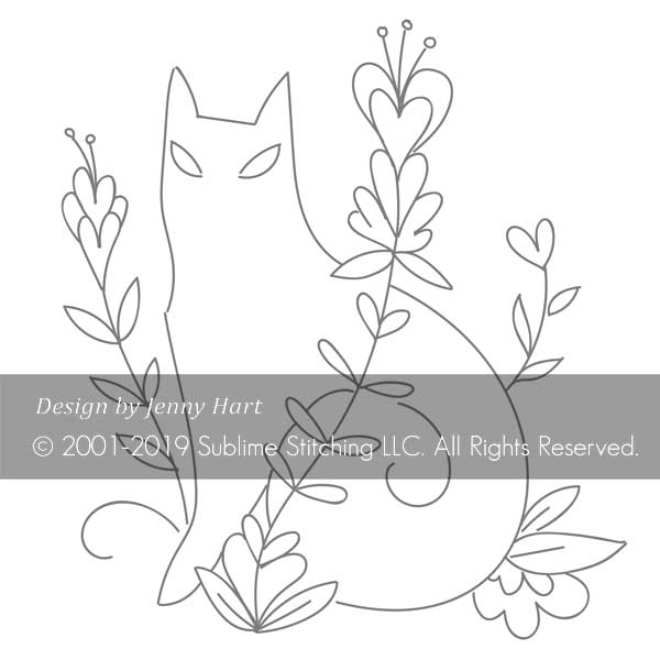 Mysterious Guest Black Cat PDF Pattern