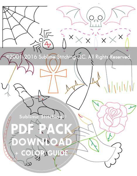 UNDER THE SEA - 3 Themes Embroidery Patterns