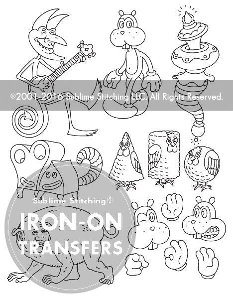 NAOSHI - 3 Themes Embroidery Patterns