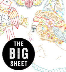 KYLER MARTZ for Sublime Stitching - Big Sheet Embroidery Transfer Patterns