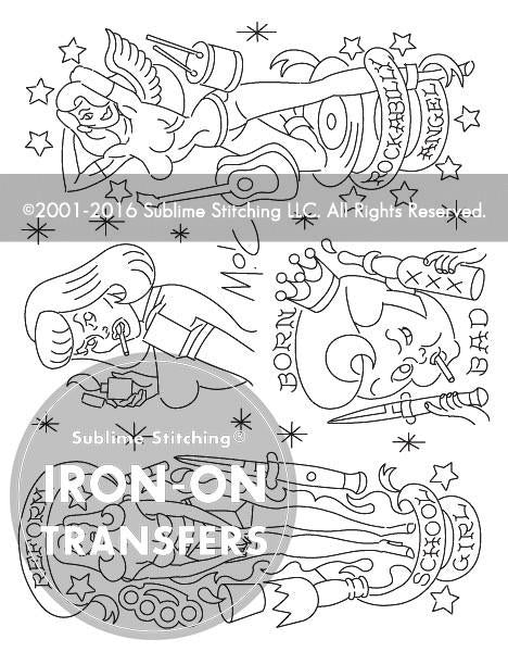 SPACED OUT - 3 Themes Embroidery Patterns