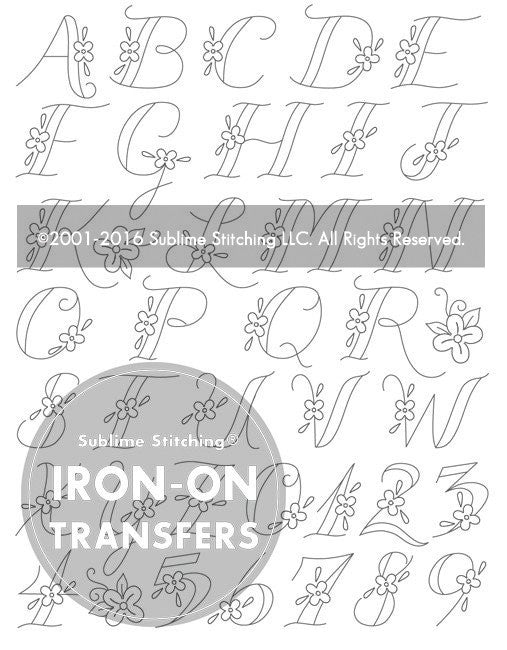 MONOGRAMS - 1 Theme Embroidery Patterns