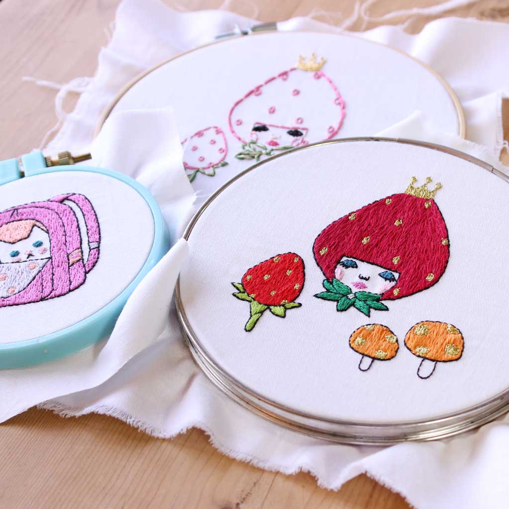 NAOSHI FANTASTIC & POP - Big Sheet Embroidery Transfer Patterns