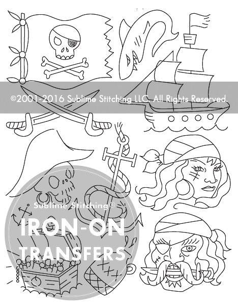 UNDER THE SEA - 3 Themes Embroidery Patterns