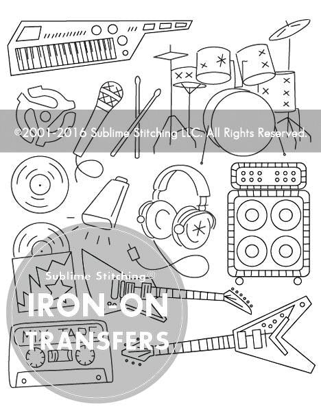 SPACED OUT - 3 Themes Embroidery Patterns