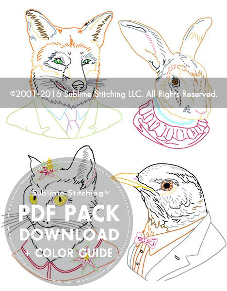 RYAN BERKLEY - 1 Theme Embroidery Patterns