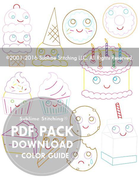 KRAZY KITCHEN - 3 Themes Embroidery Patterns