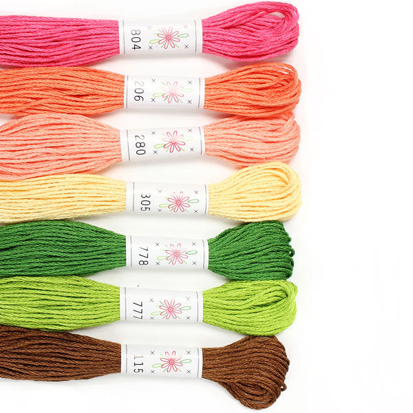 FLOWERBOX - Sublime Embroidery Floss Palette