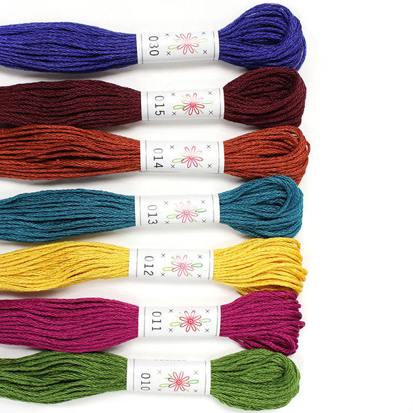 LAUREL CANYON - Sublime Embroidery Floss Palette