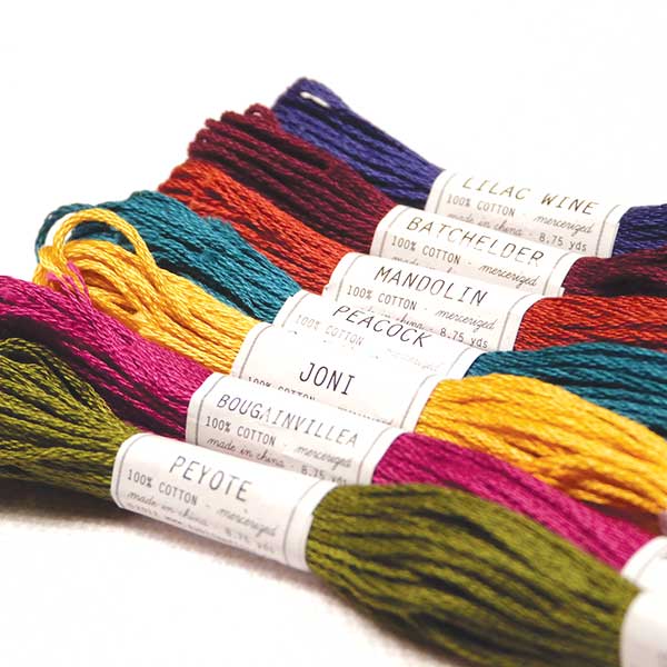 LAUREL CANYON - Sublime Embroidery Floss Palette