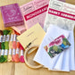Monogram Handkerchiefs Embroidery Kit