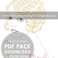 PDF - Hairstyles Series ALL FIVE