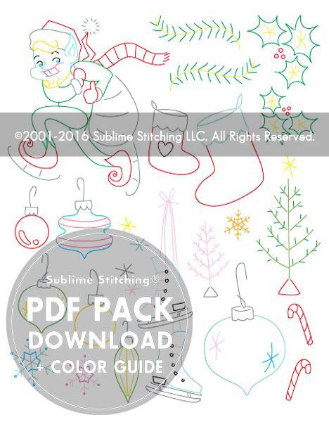 VINTAGE ORNAMENTS - 3 Themes Embroidery Patterns