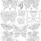 BUTTERFLY GARDEN - 1 Theme Embroidery Patterns