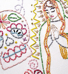 DIA DE LOS MUERTOS - 1 Theme Embroidery Patterns