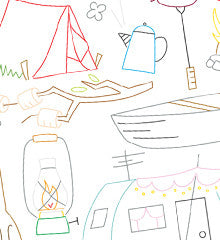 CAMP OUT - 1 Theme Embroidery Patterns