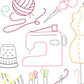 CRAFTOPIA - 1 Theme Embroidery Patterns