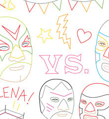 LUCHA LIBRE - 3 Themes Embroidery Patterns