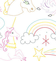 UNICORN BELIEVER - 3 Themes Embroidery Patterns