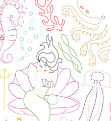 UNDER THE SEA - 3 Themes Embroidery Patterns