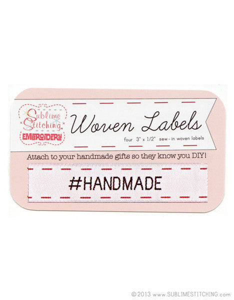 Woven Labels - #HANDMADE