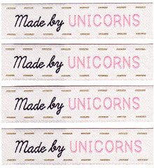 Woven Labels - Made By Unicorns