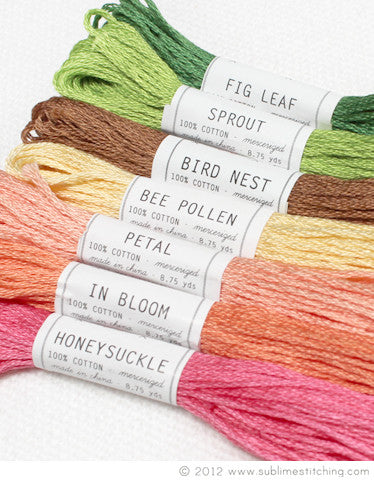FLOWERBOX - Sublime Embroidery Floss Palette