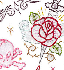 TATTOO YOUR TOWELS - 3 Themes Embroidery Patterns