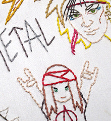 TOTALLY METAL - PDF Embroidery Pattern