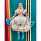 Doll in Embroidered Dress
