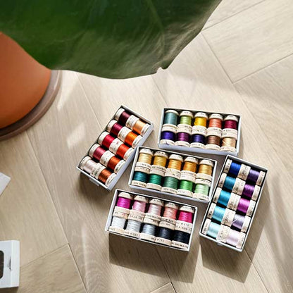 *EXCLUSIVE* "Velvet Dusk" PERLEE SILK Threads from Au Ver à Soie