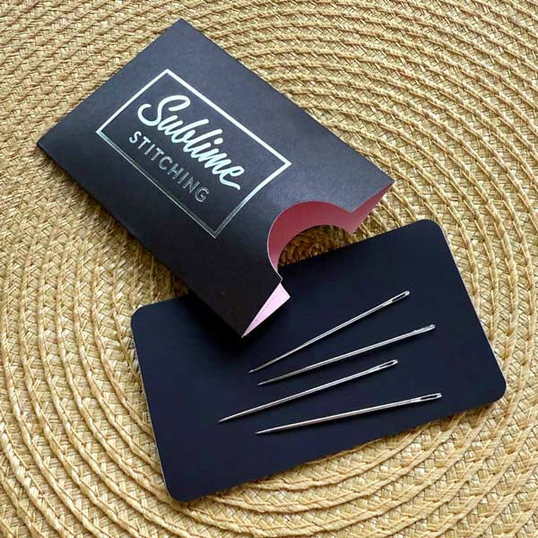 "Water Lilies" Pack of Embroidery Needles & Magnet