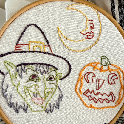 PDF - Vintage Halloween Embroidery Patterns