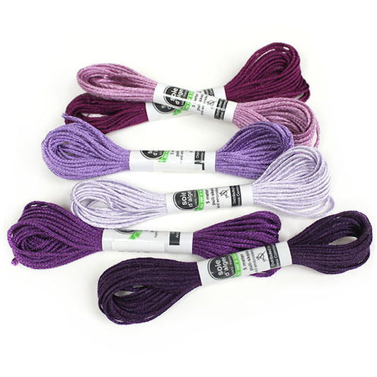 NEON - Au Ver à Soie 7 Strand Silk Alger Thread Colors – Sublime Stitching