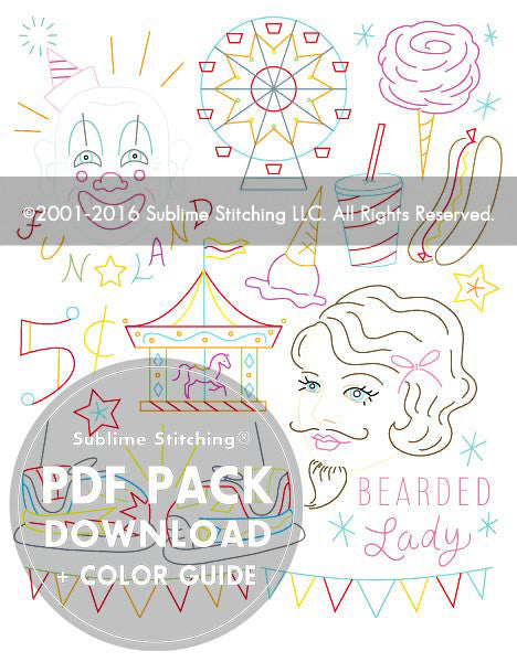 CARNIVAL - PDF Embroidery Pattern