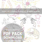 TEXAS STARS - 3 Themes Embroidery Patterns