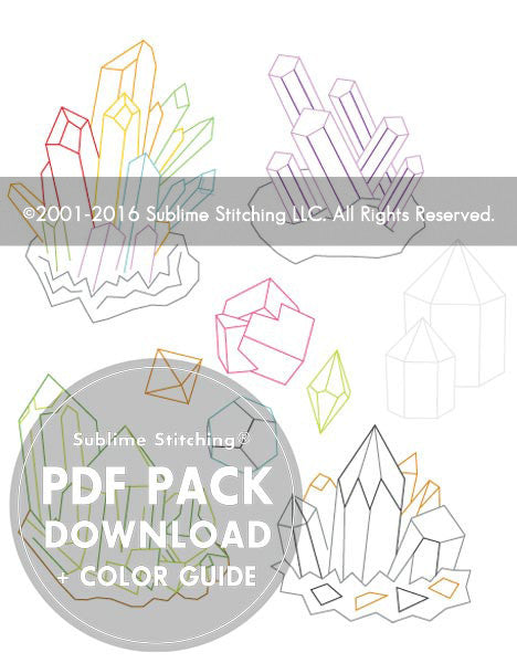 Crystal Visions PDF Pattern