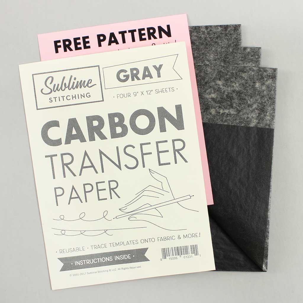 Sublime Stitching Carbon Transfer Paper Grey