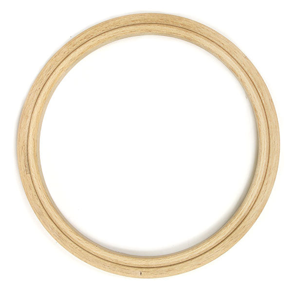 Embroiderymaterial Round Wooden Hoops Without Screws for Cross Stitching &  Embroidery(3 Pieces Set) 10 Inch