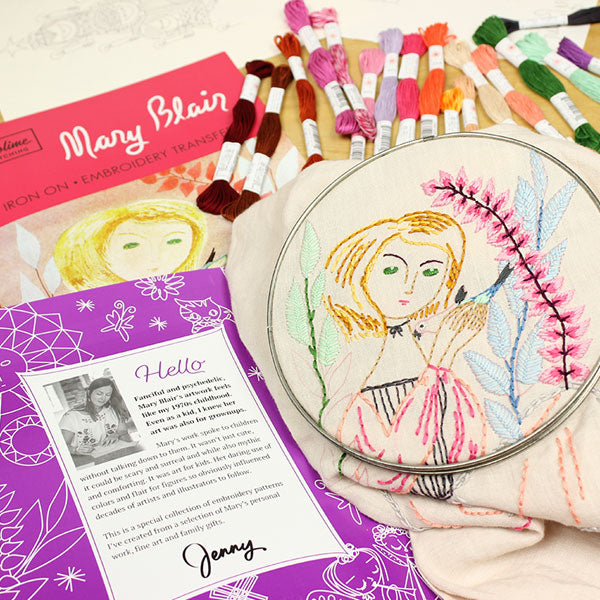 MARY BLAIR Embroidery Pattern Portfolio #3
