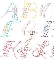 MONOGRAM LETTERS Sublime Stitching® Embroidery Designs