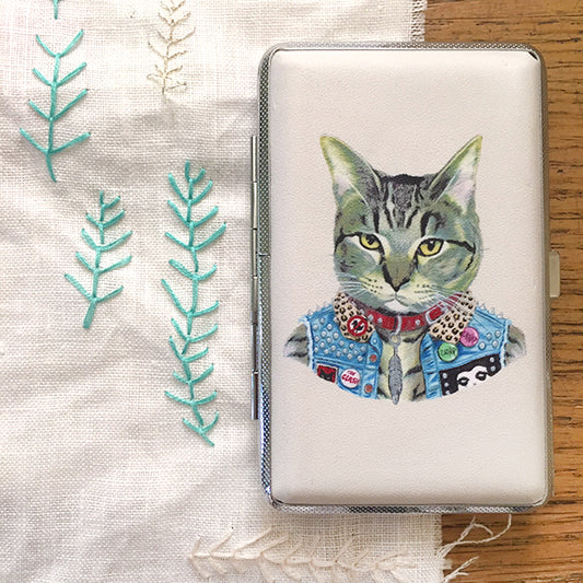 RYAN BERKLEY for Sublime Stitching - PUNK CAT Embroidery Tool Case