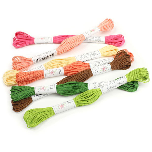 FLOWERBOX - Sublime Embroidery Floss Palette