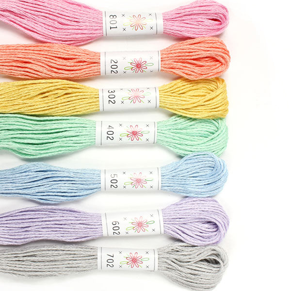 Embroidery Floss Set Sublime Stitching Embroidery Thread Collection 7 Skein  Color Set for Hand Embroidery, Cross Stitch, Quilting PARLOUR 