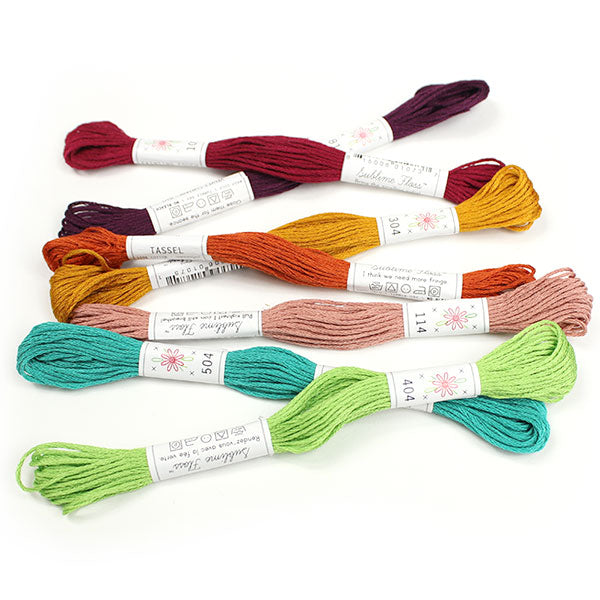 Embroidery Floss Set Sublime Stitching Embroidery Thread Collection 7 Skein  Color Set for Hand Embroidery, Cross Stitch, Quilting PARLOUR 