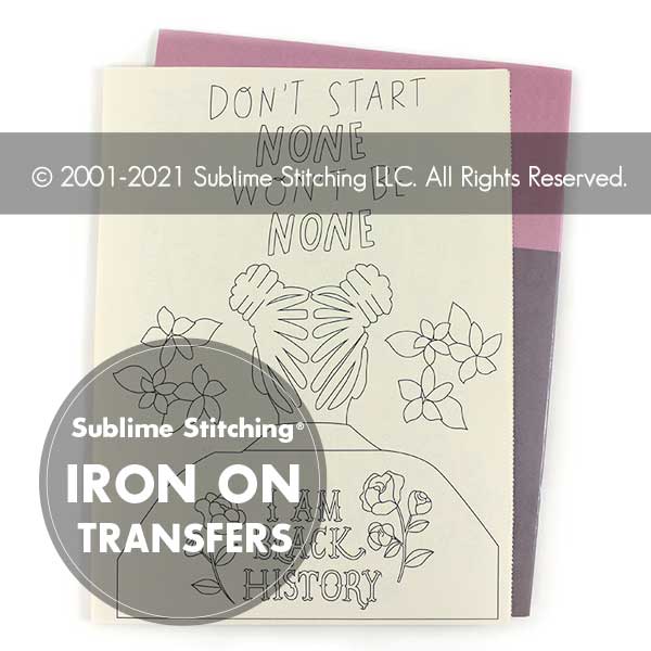 About Iron-On Transfers and PDFs – Sublime Stitching