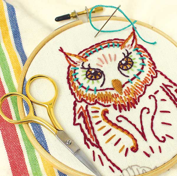 Modern Hand Embroidery Designs  Kits and Iron On Embroidery